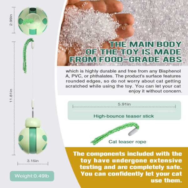 Balancing car Beetle cat toy