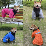 Four-legged padded jacket