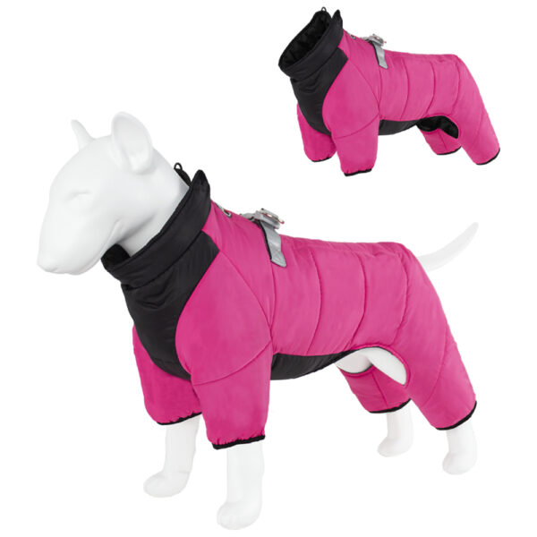Four-legged padded jacket