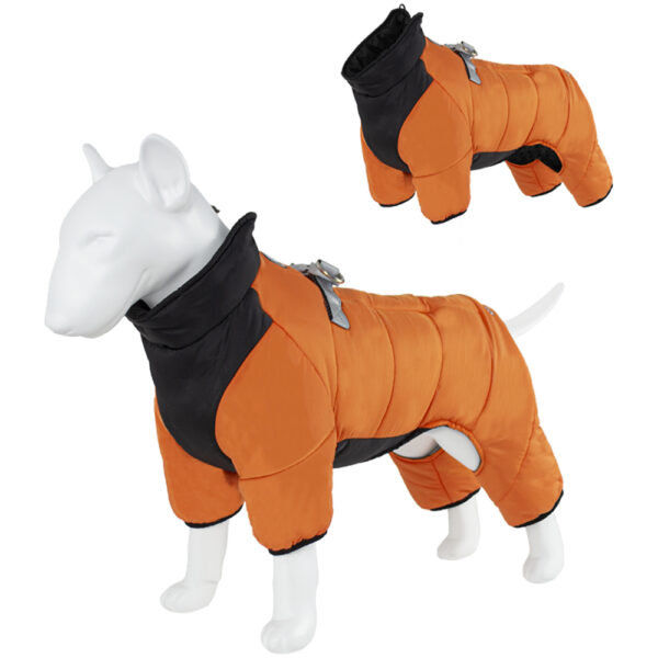 Four-legged padded jacket