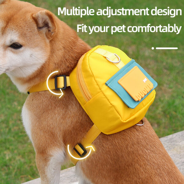 Cartoon Dog Cat Backpack for Small Pets Pet Carrier for Outdoor Travel Animal Harnesses
