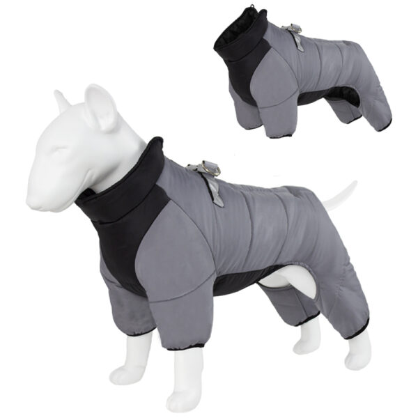 Four-legged padded jacket