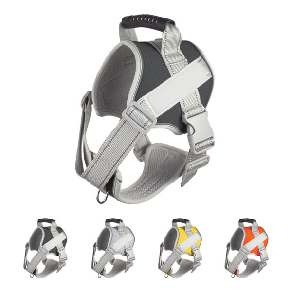 Dog collar pet leash reflective webbing wholesale for easy control tactics adjustable large dog leash dog accessories