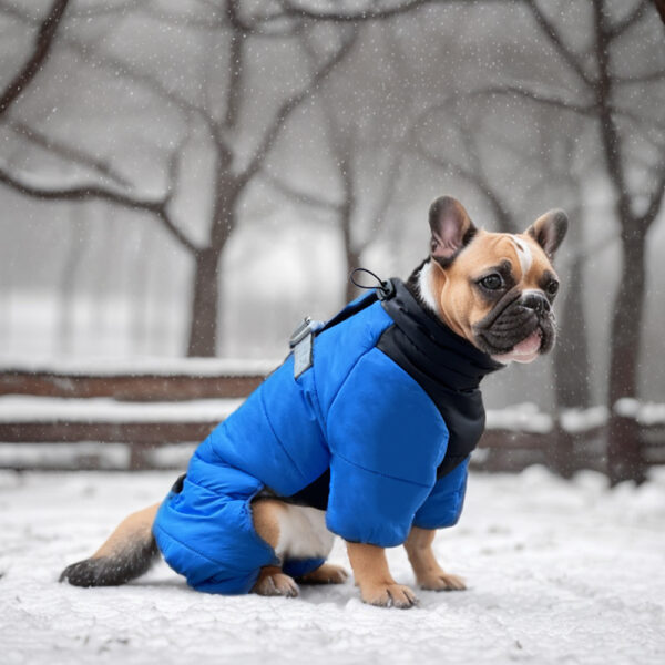 Four-legged padded jacket