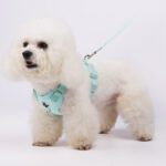 Wholesale Custom Solid Pet Harnesses Breathable Dog Harness with Leash