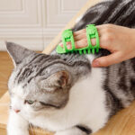 Pet hair massager