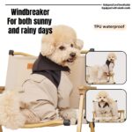 Dual-use Four-legged Pet raincoat