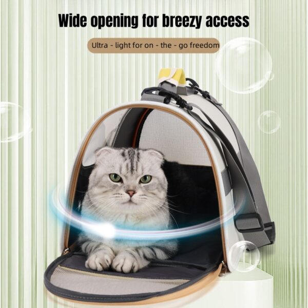 Pet Backpack Handheld Large Capacity Crossbody Bag