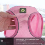 Breathable Mesh Dog Pet Harness Set