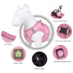 Breathable Mesh Dog Pet Harness Set