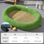 Cooling Rattan Dog Bed with Removable Cover