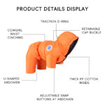 Four-legged padded jacket