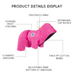 Four-legged padded jacket