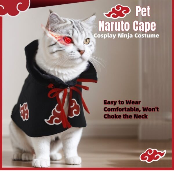 Naruto Anime Cat Cosplay Cape
