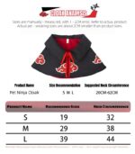 Naruto Anime Cat Cosplay Cape