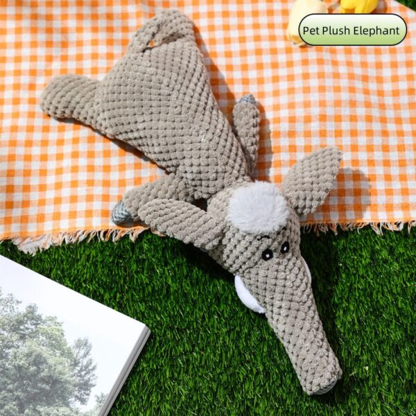 Pet Plush Dog Toy  Cute Animal Shapes