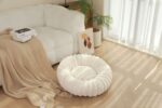 Faux Rabbit Fur High Gram Weight Straight Strip Pet Bed Mat