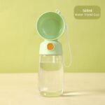 On-the-go Cup for Walking Pet Water Dispenser & Feeder