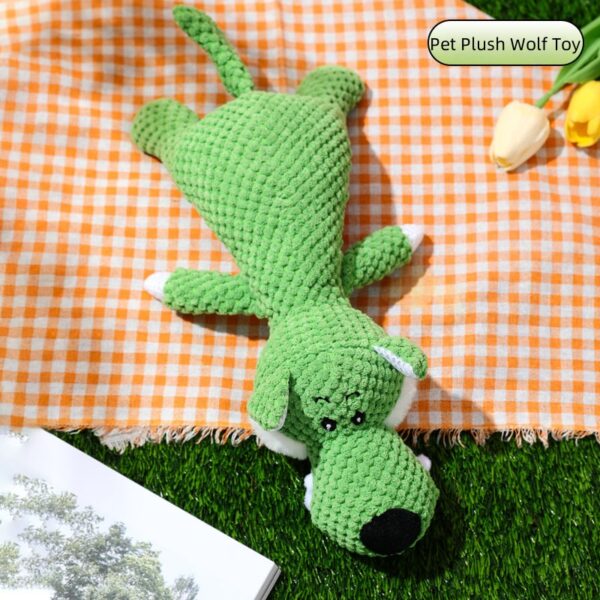 Pet Plush Dog Toy  Cute Animal Shapes