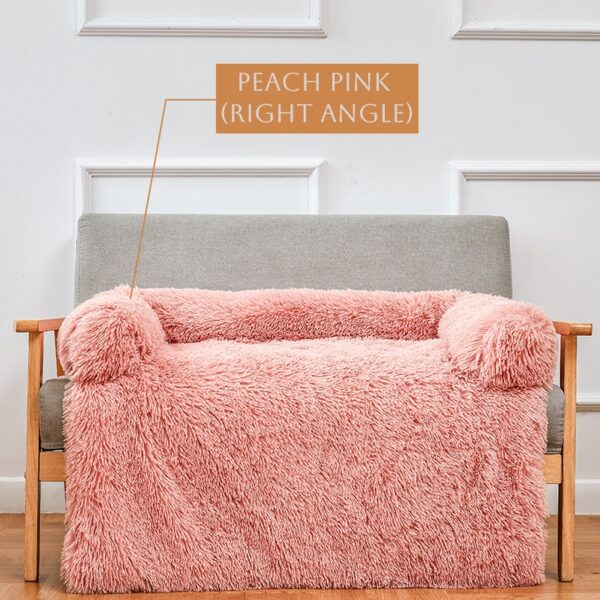 Removable & Washable Long-Pile Plush Pet Nest