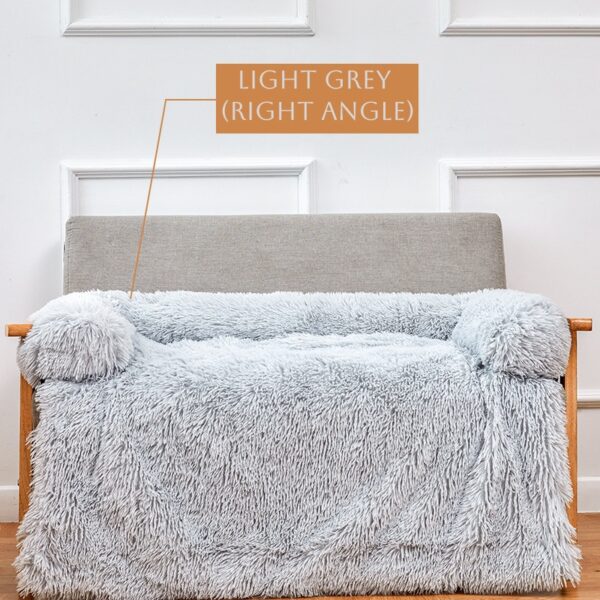 Removable & Washable Long-Pile Plush Pet Nest