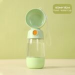 On-the-go Cup for Walking Pet Water Dispenser & Feeder