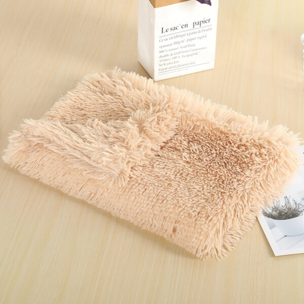 Rectangular Long - Pile Pet Blanket
