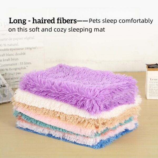 Rectangular Long - Pile Pet Blanket