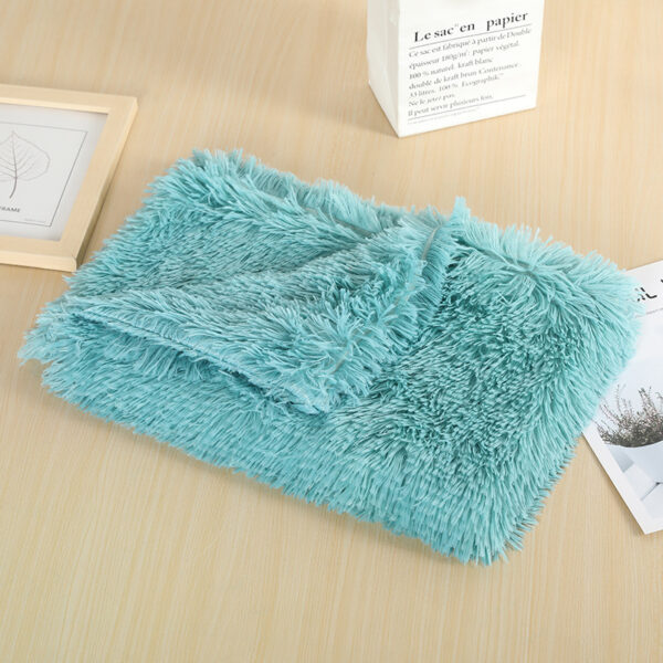 Rectangular Long - Pile Pet Blanket