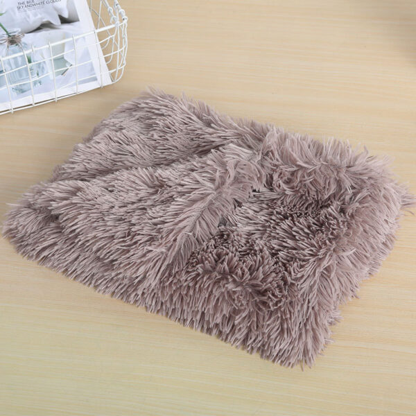 Rectangular Long - Pile Pet Blanket
