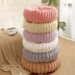 Faux Rabbit Fur High Gram Weight Straight Strip Pet Bed Mat