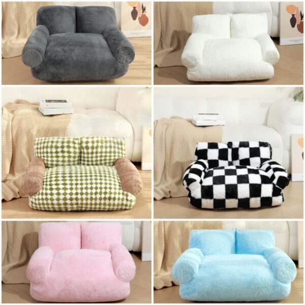 Rabbit Fleece Pet Sofa Bed