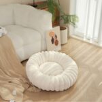 Faux Rabbit Fur High Gram Weight Straight Strip Pet Bed Mat