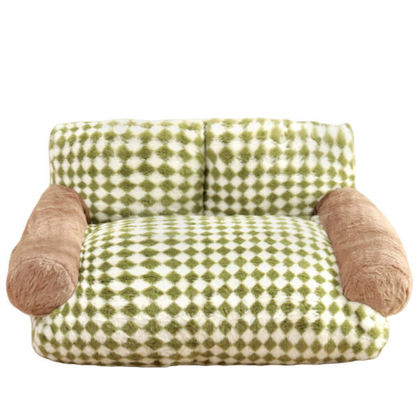 Rabbit Fleece Pet Sofa Bed