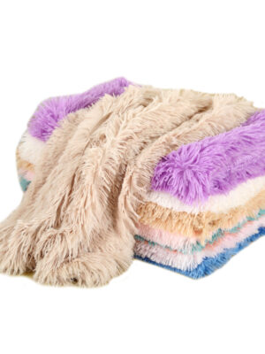 Rectangular Long - Pile Pet Blanket
