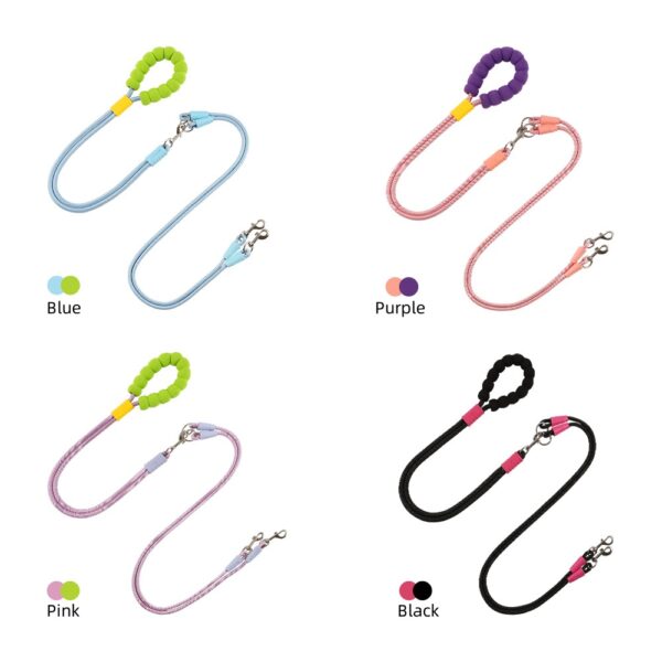 Two-in-One Anti-Tangle Dog Dog Leash