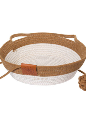 Round Cotton - Rope Rattan Nest Pet Bed