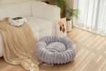 Faux Rabbit Fur High Gram Weight Straight Strip Pet Bed Mat