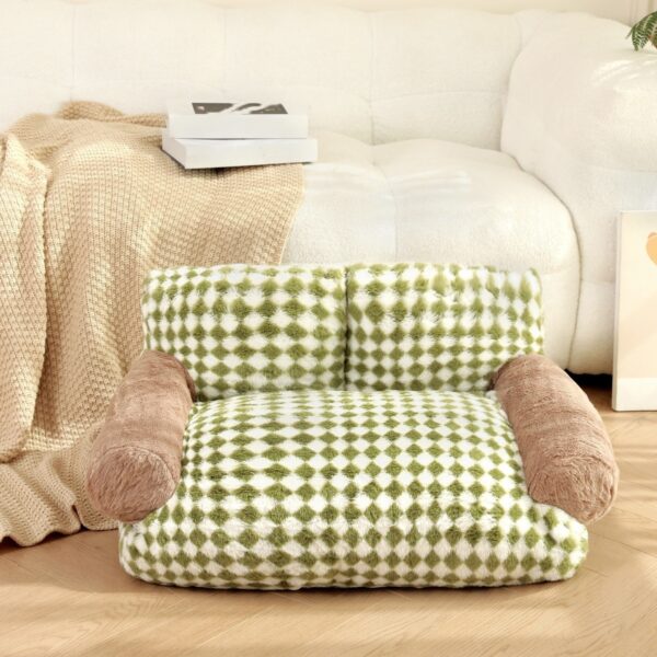 Rabbit Fleece Pet Sofa Bed