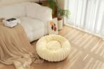 Faux Rabbit Fur High Gram Weight Straight Strip Pet Bed Mat