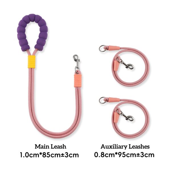 Two-in-One Anti-Tangle Dog Dog Leash