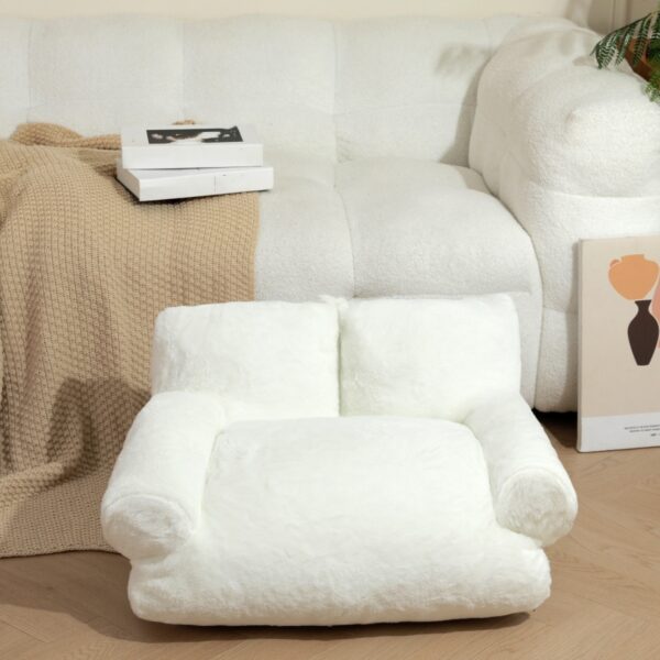 Rabbit Fleece Pet Sofa Bed