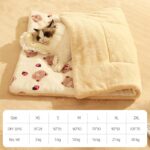 Pet Pad for Winter Cat Blanket Dog Quilt
