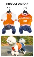 Four - Legged Denim Pet Clothes