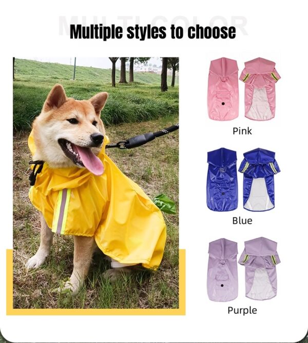 Cross-border Dog Raincoat
