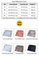 Removable & Washable Long-Pile Plush Pet Nest