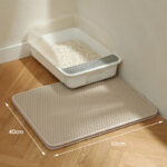 Double - Layer Cat Litter Mat with Large Holes