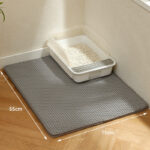 Double - Layer Cat Litter Mat with Large Holes