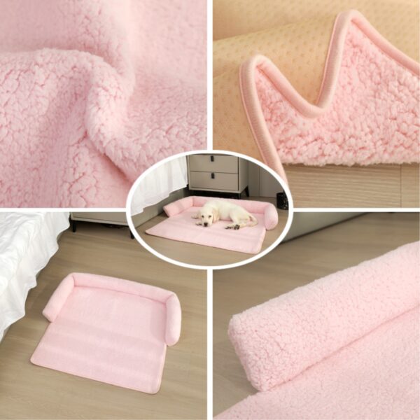 Lamb Fleece Sofa - style Pet Mat