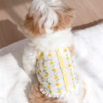 Floral Button Strap Vest